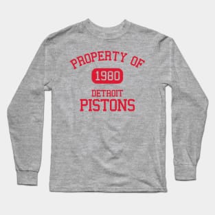 Property of Detroit Pistons Long Sleeve T-Shirt